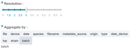 Calibration parameters
